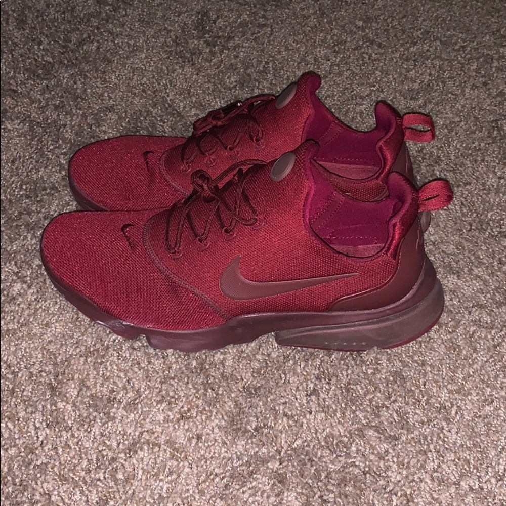 Nike air presto maroon size 10.5